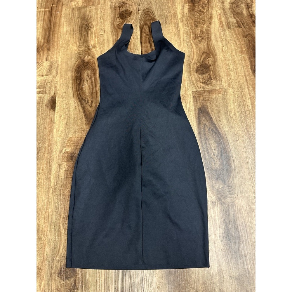 SKIMS • Fits Everybody Mini Slip Dress in Onyx, Size Medium